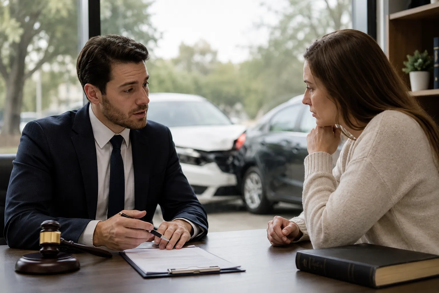 what a car accident lawyer actually does for you