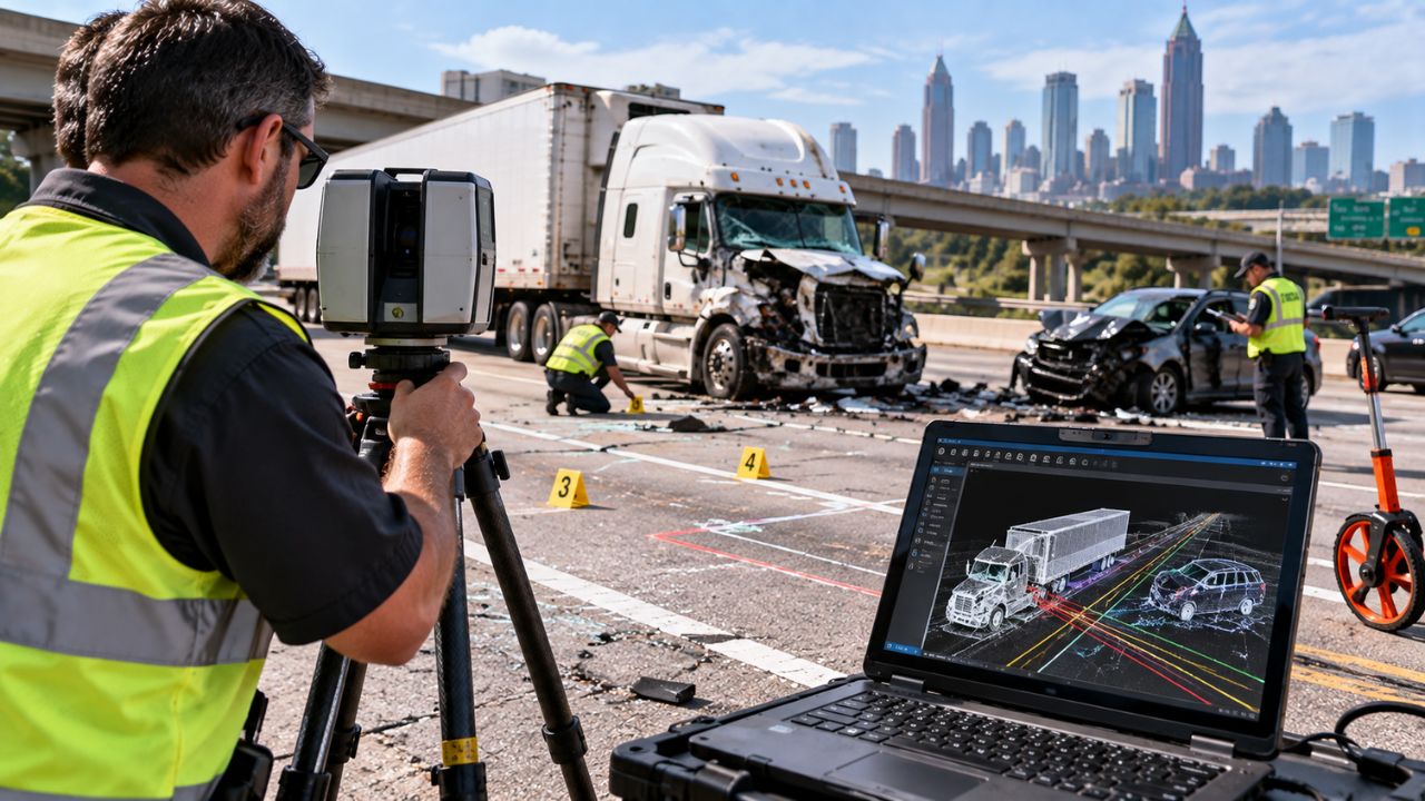 truck accident reconstruction atlanta crash scene guide